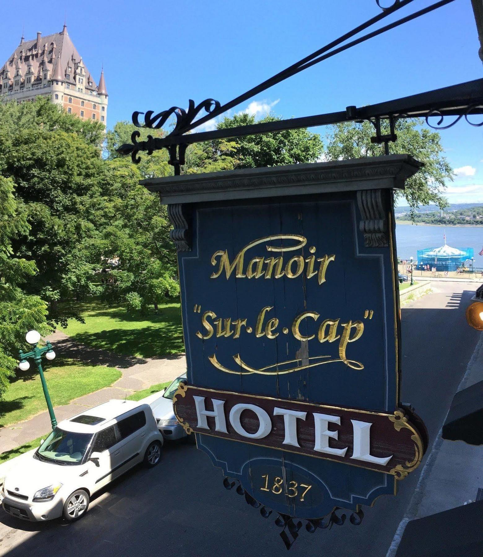 Manoir Sur Le Cap Hotell Québec Exteriör bild